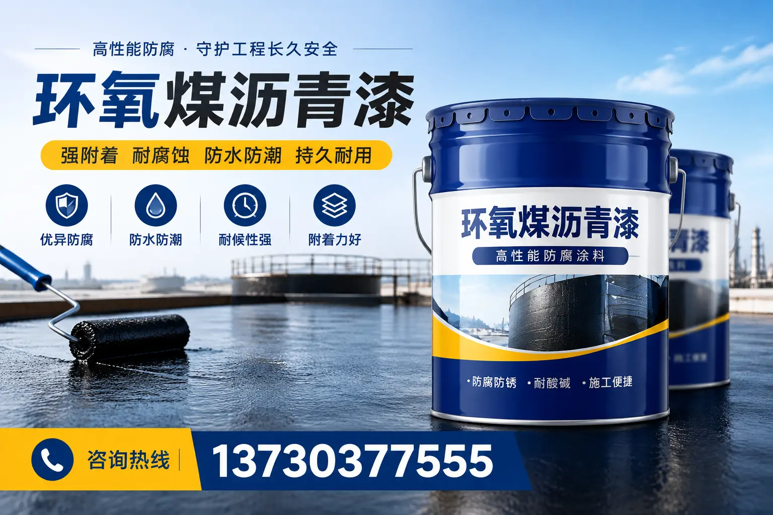 如何判断环氧煤沥青漆的质量?焦作消费者指南
